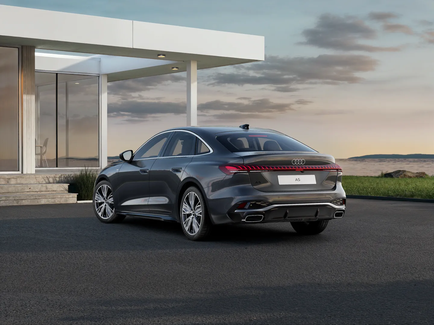 Zdjęcie&nbsp;Audi A5 Sedan&nbsp;TFSI 110 kW S tronic&nbsp;– Ujęcie: tył 3/4