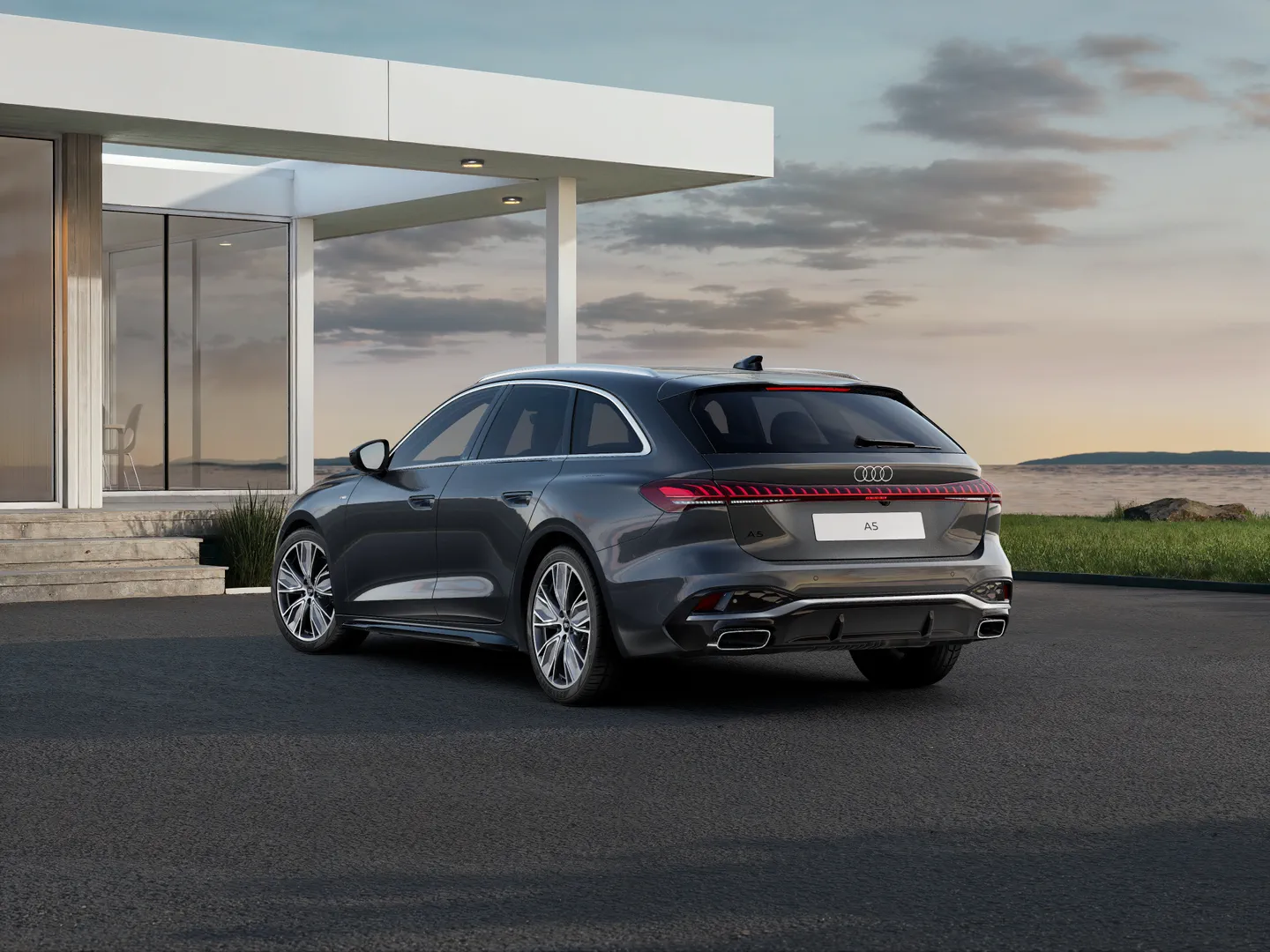 Zdjęcie Audi A5 Avant TFSI 110 kW S tronic – Ujęcie: tył 3/4