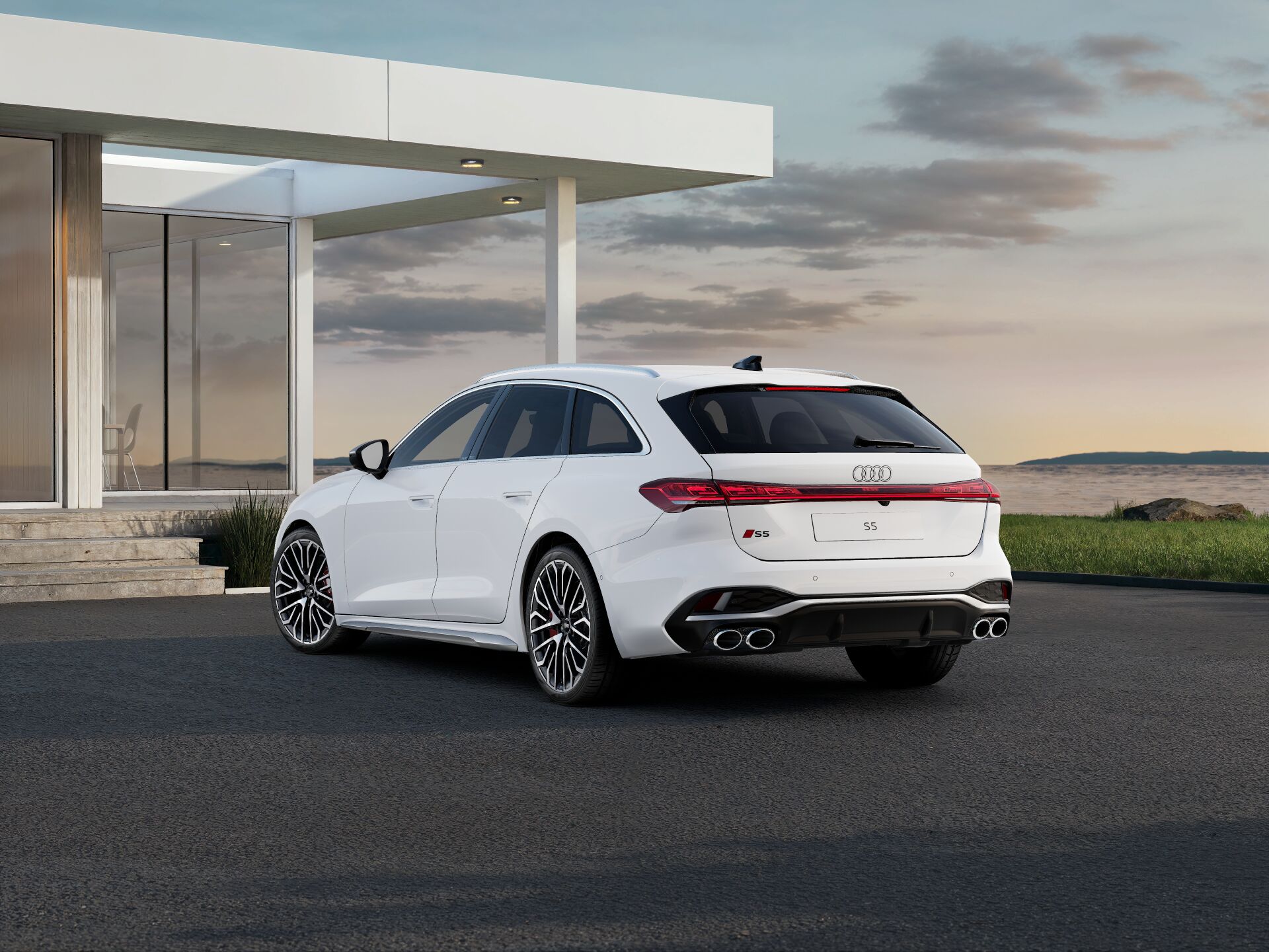 S5 Avant EXTERIOR-REAR-3-4