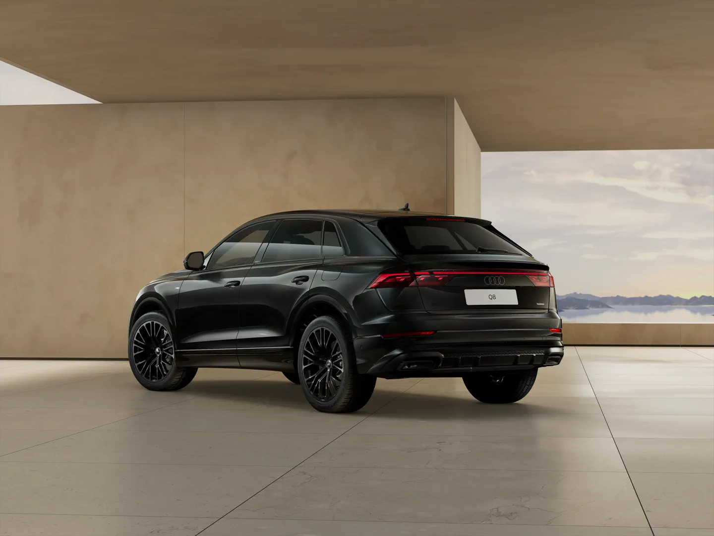 Zdjęcie&nbsp;Audi Q8 SUV TFSI e&nbsp;TFSI e quattro 290 kW tiptronic&nbsp;– Ujęcie: tył 3/4