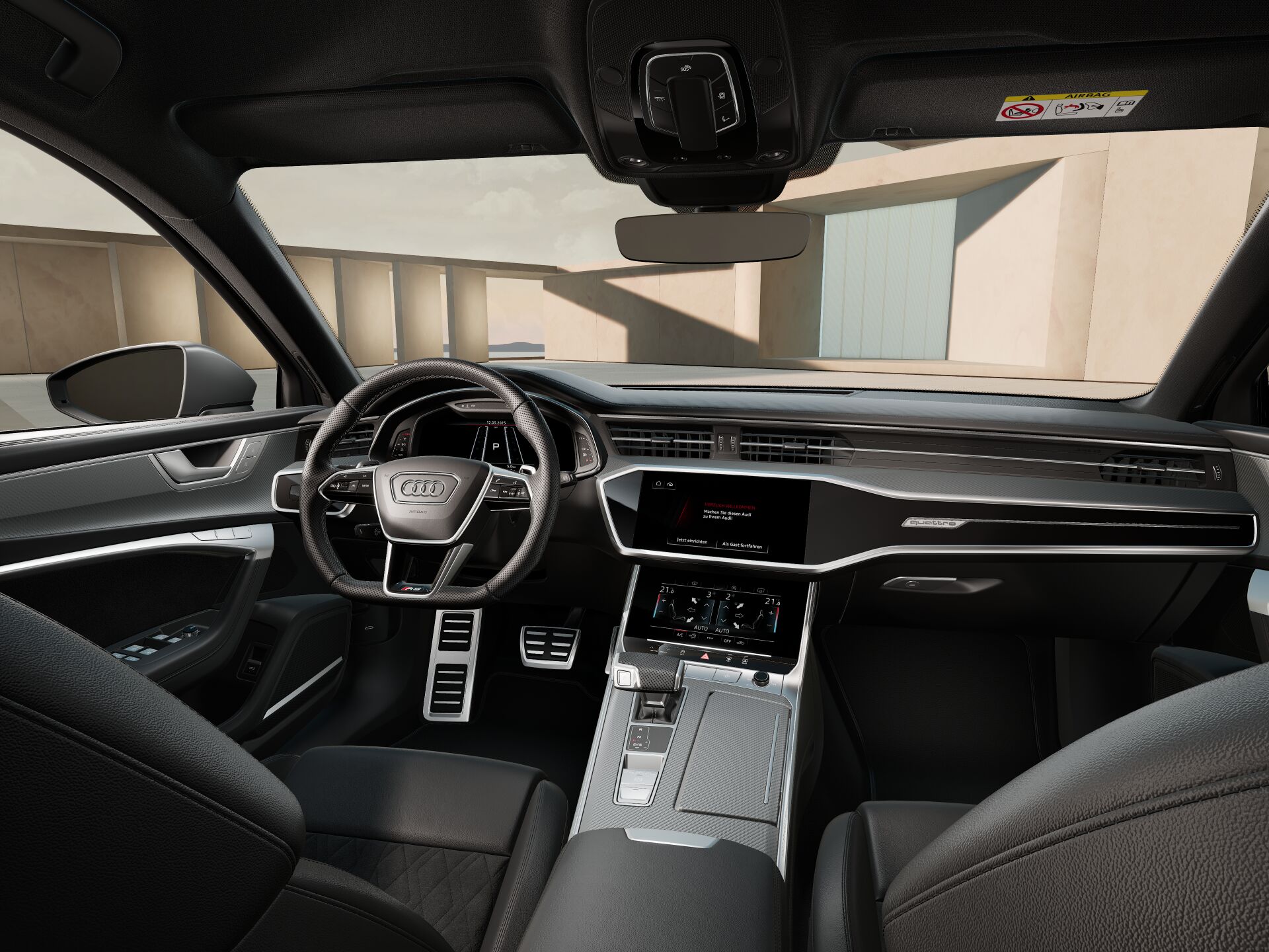 RS 6 Avant performance INTERIOR-DASHBOARD-DASHBOARD