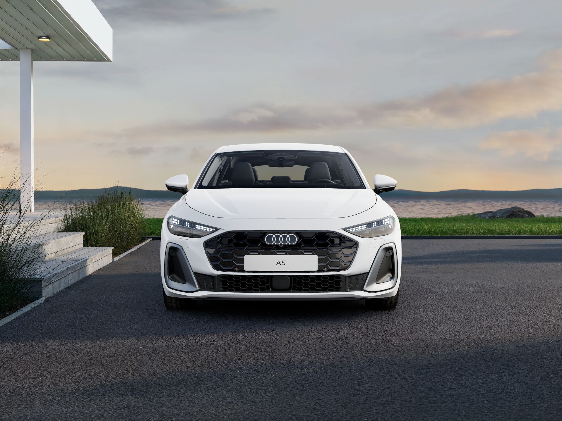 Nuova A5 e-hybrid EXTERIOR-FRONT-FRONT