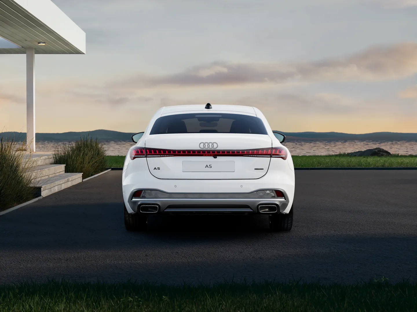 Zdjęcie&nbsp;Audi A5 Sedan e-hybrid&nbsp;e-hybrid quattro 220 kW S tronic&nbsp;– Ujęcie: tył