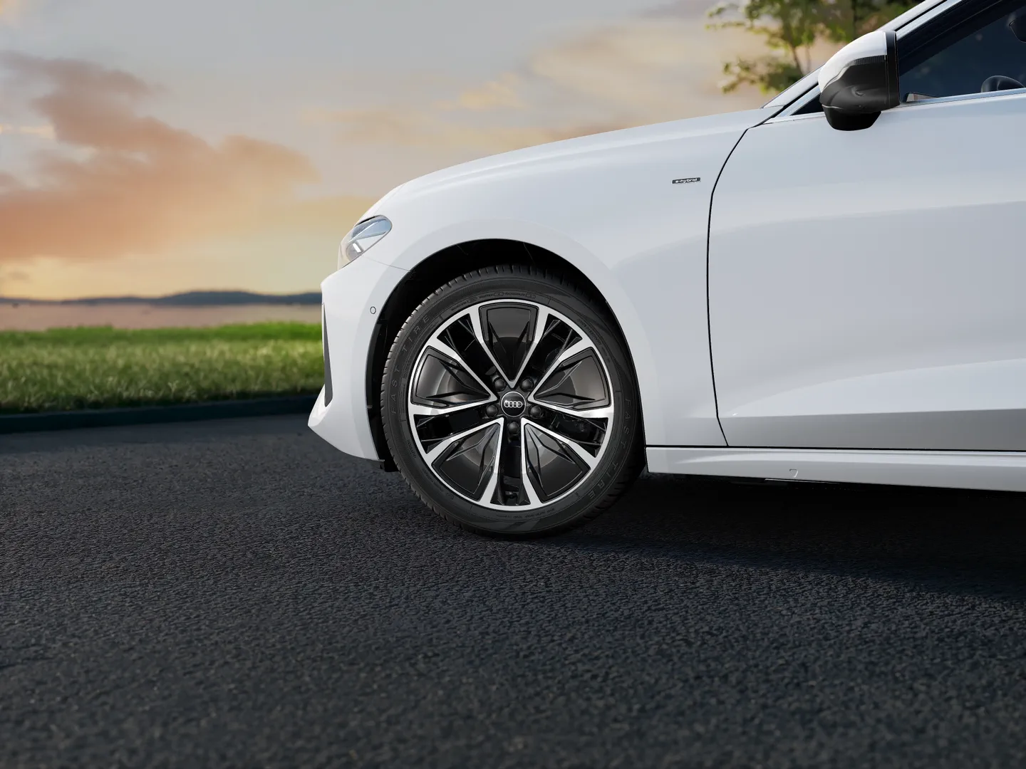 Zdjęcie&nbsp;Audi A5 Sedan e-hybrid&nbsp;e-hybrid quattro 220 kW S tronic&nbsp;– Ujęcie: obręcze