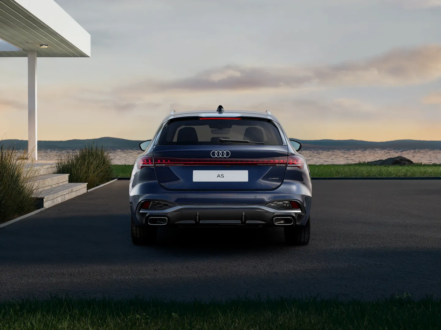 Zdjęcie&nbsp;Audi A5 Avant e-hybrid&nbsp;e-hybrid quattro 220 kW S tronic&nbsp;– Ujęcie: tył