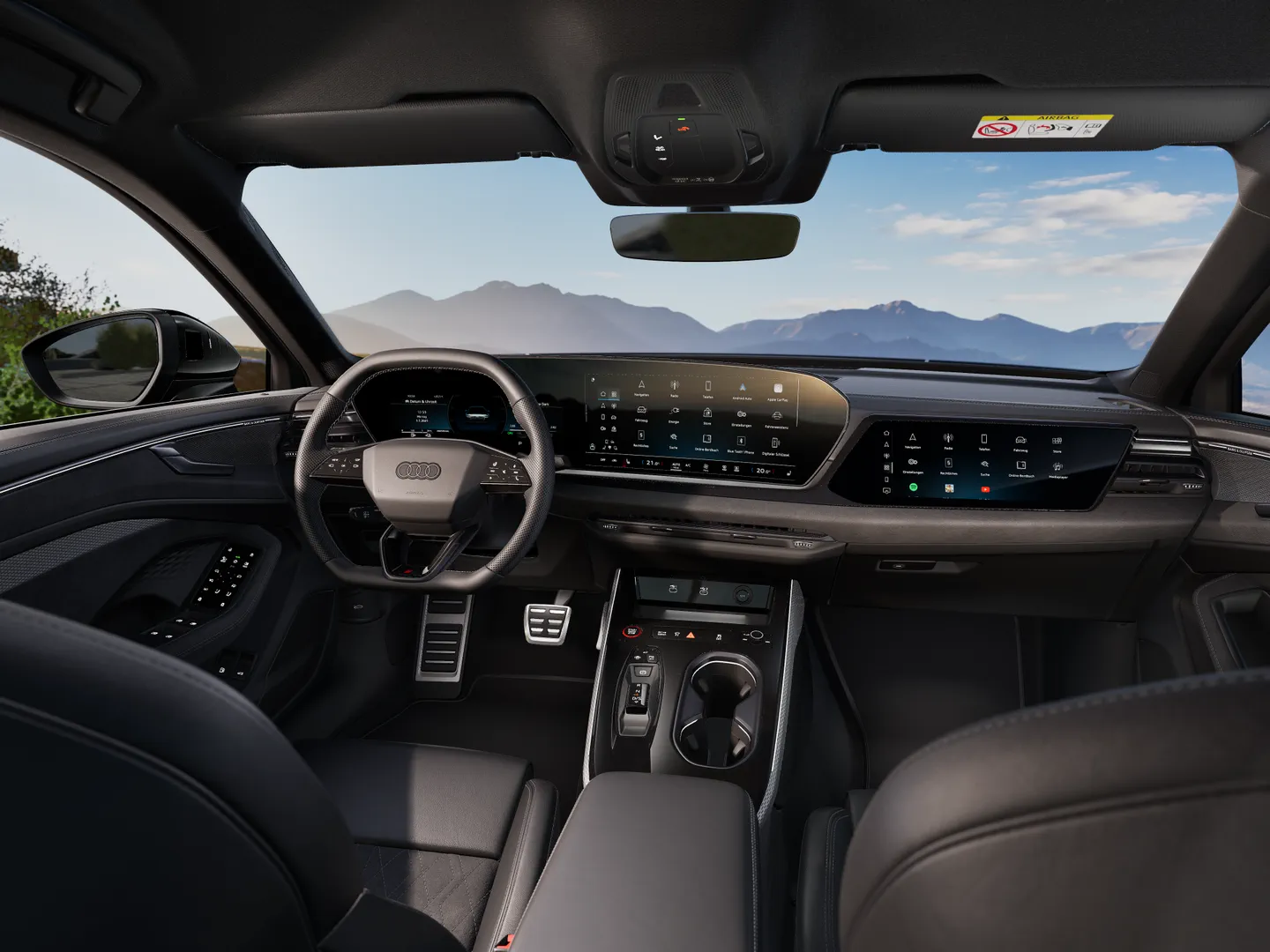 Zdjęcie&nbsp;Audi A6 Sedan e-hybrid&nbsp;e-hybrid quattro 270 kW S tronic&nbsp;– Ujęcie: deska rozdzielcza