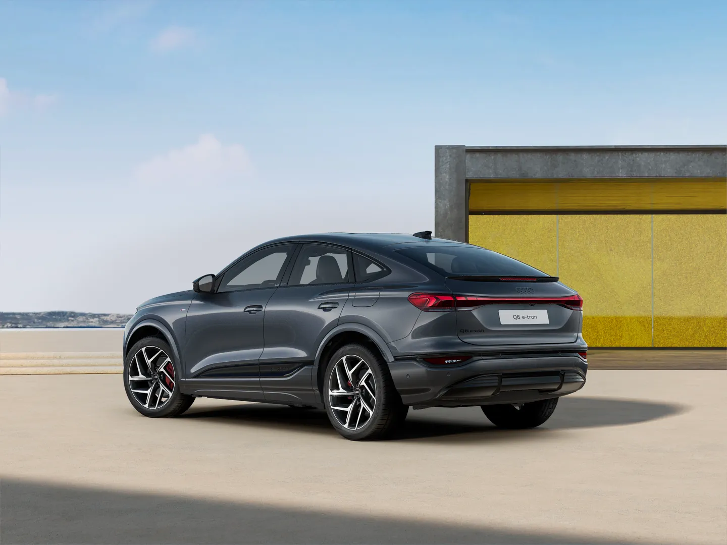 Zdjęcie&nbsp;Audi Q6 Sportback e-tron&nbsp;e-tron 185,00 kW&nbsp;– Ujęcie: tył 3/4