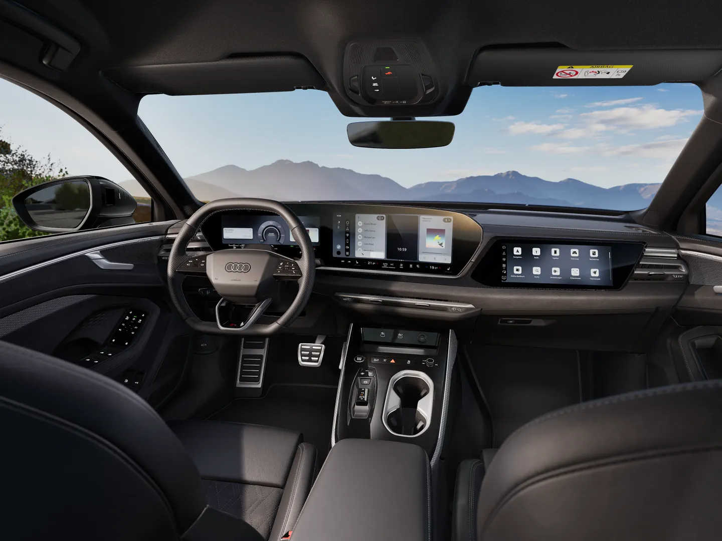 Zdjęcie&nbsp;Audi A6 Sedan e-hybrid&nbsp;e-hybrid quattro 220 kW S tronic&nbsp;– Ujęcie: deska rozdzielcza