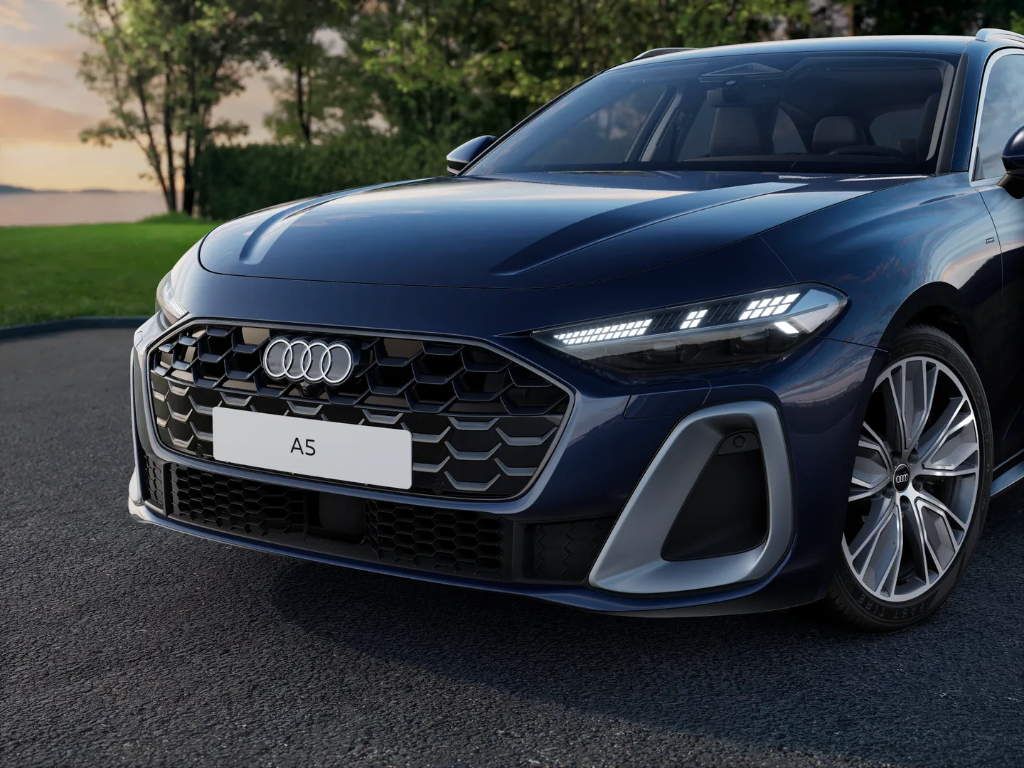 Zdjęcie Audi A5 Avant e-hybrid e-hybrid quattro 220 kW S tronic – Ujęcie: reflektory