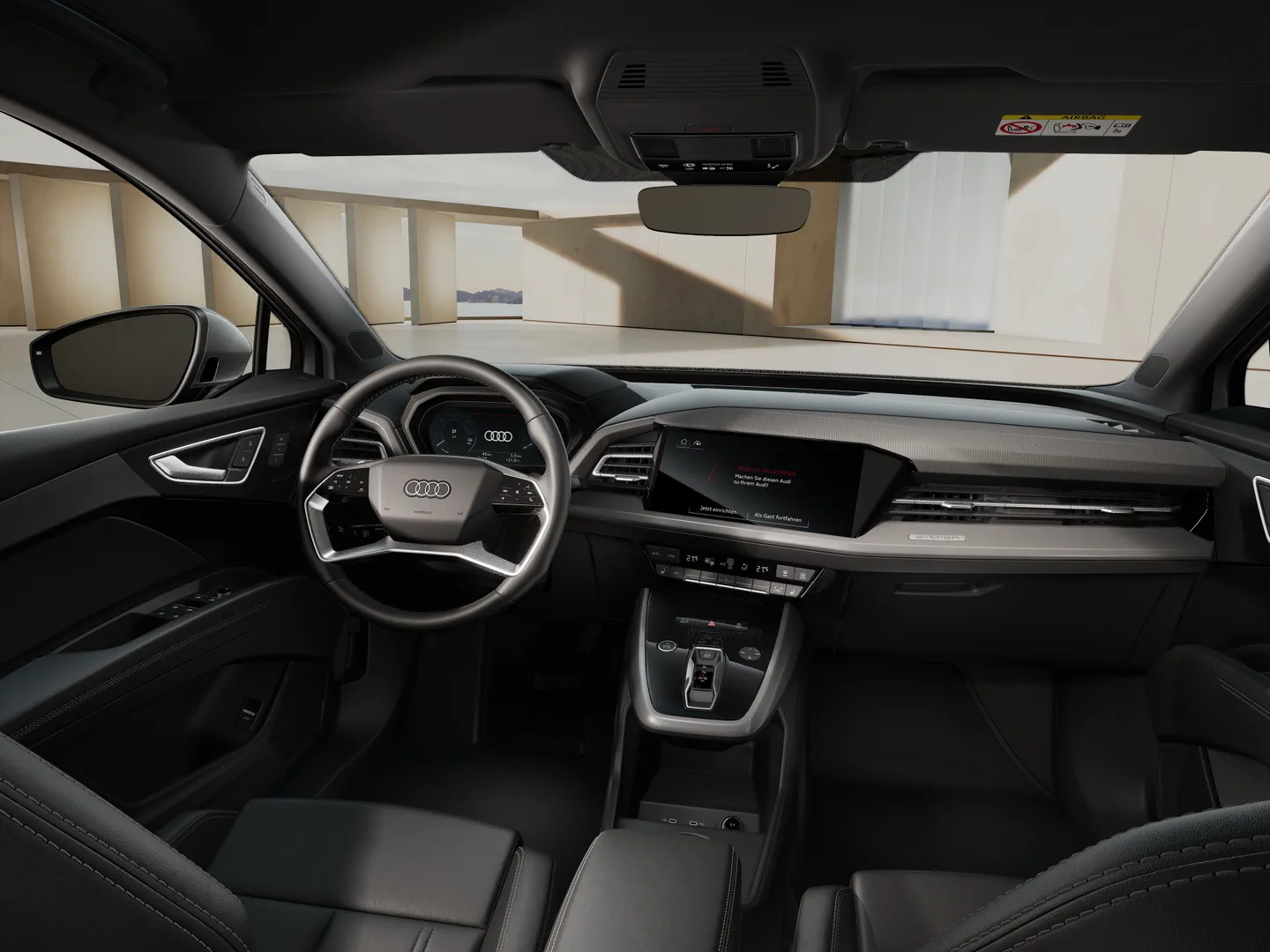 Zdjęcie&nbsp;Audi Q4 Sportback e-tron&nbsp;40 e-tron 150,00 kW&nbsp;– Ujęcie: deska rozdzielcza