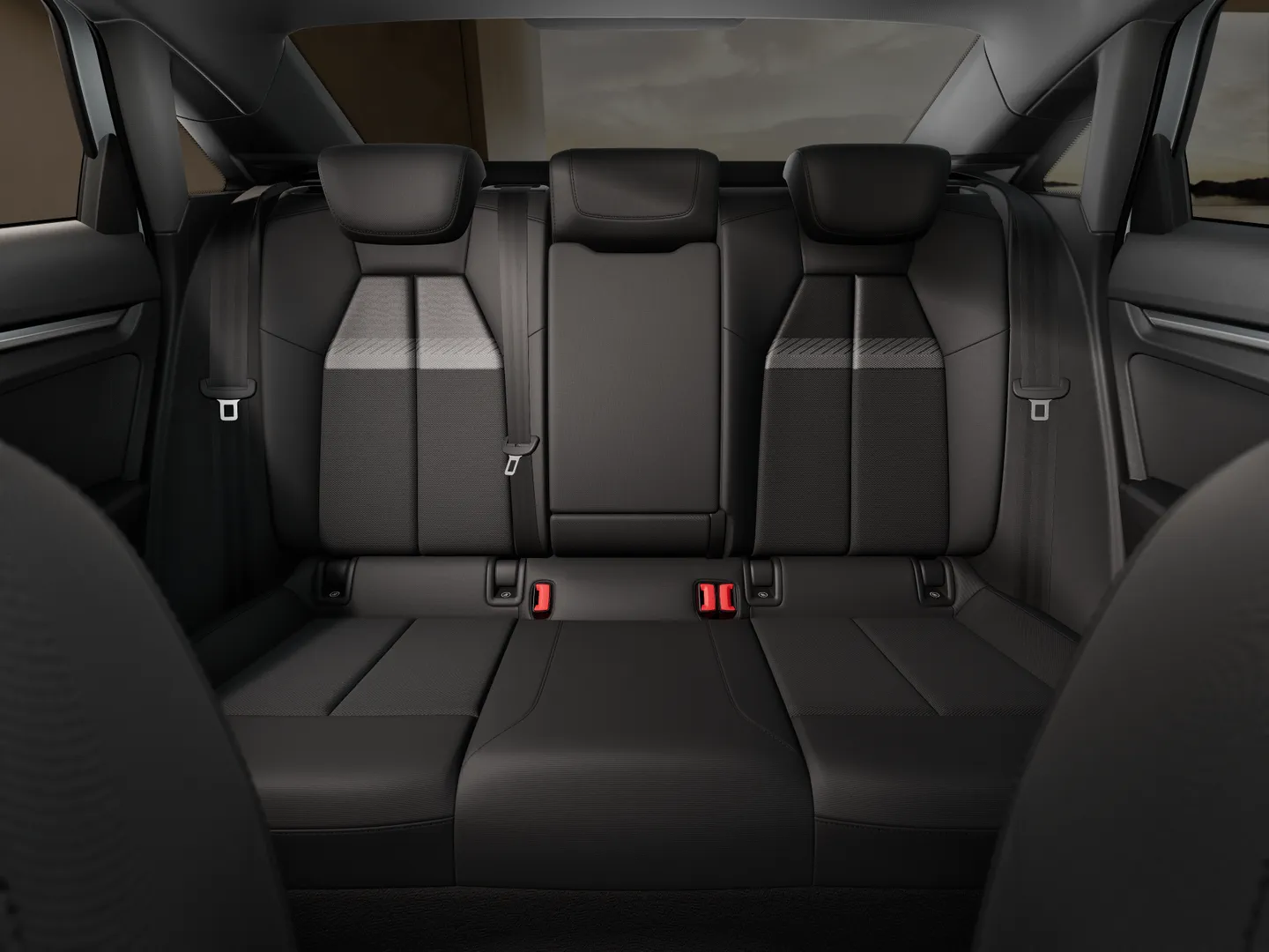 Zdjęcie&nbsp;Audi A3 Sedan&nbsp;S line TFSI 110 kW S tronic&nbsp;– Ujęcie: tylne fotele