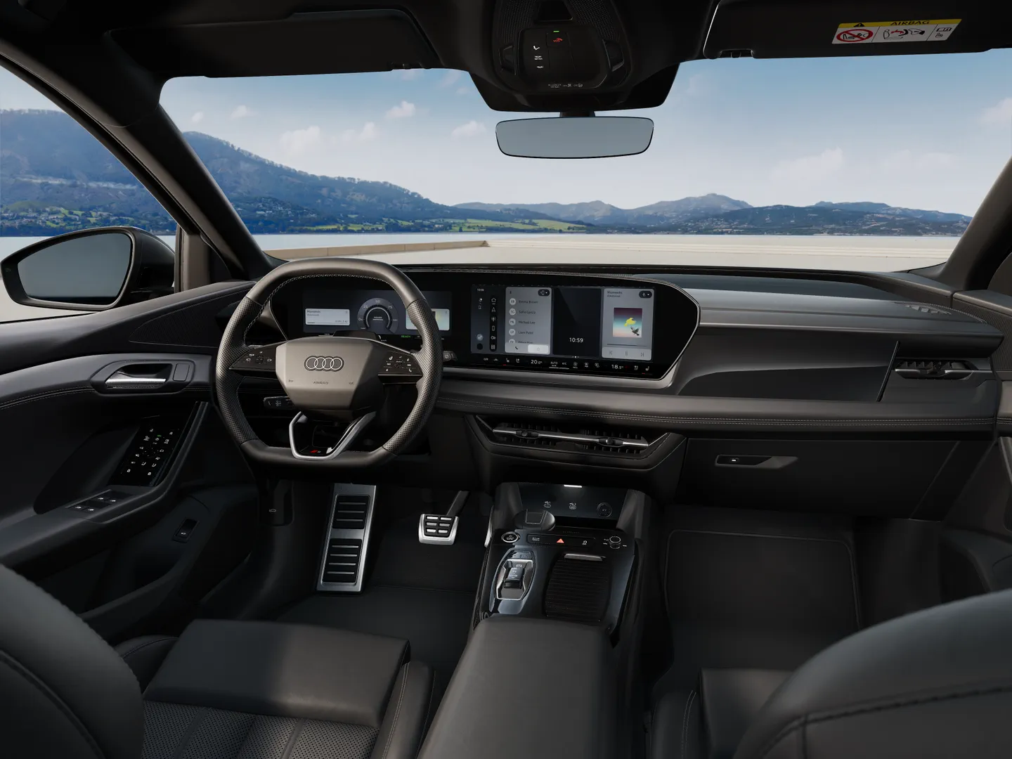 Zdjęcie&nbsp;Audi Q6 SUV e-tron&nbsp;e-tron 185,00 kW&nbsp;– Ujęcie: deska rozdzielcza