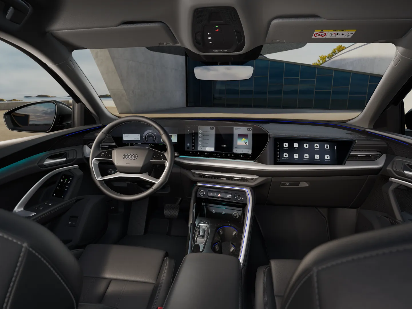 Zdjęcie&nbsp;Audi Q5 Sportback e-hybrid&nbsp;e-hybrid quattro 220 kW S tronic&nbsp;– Ujęcie: deska rozdzielcza