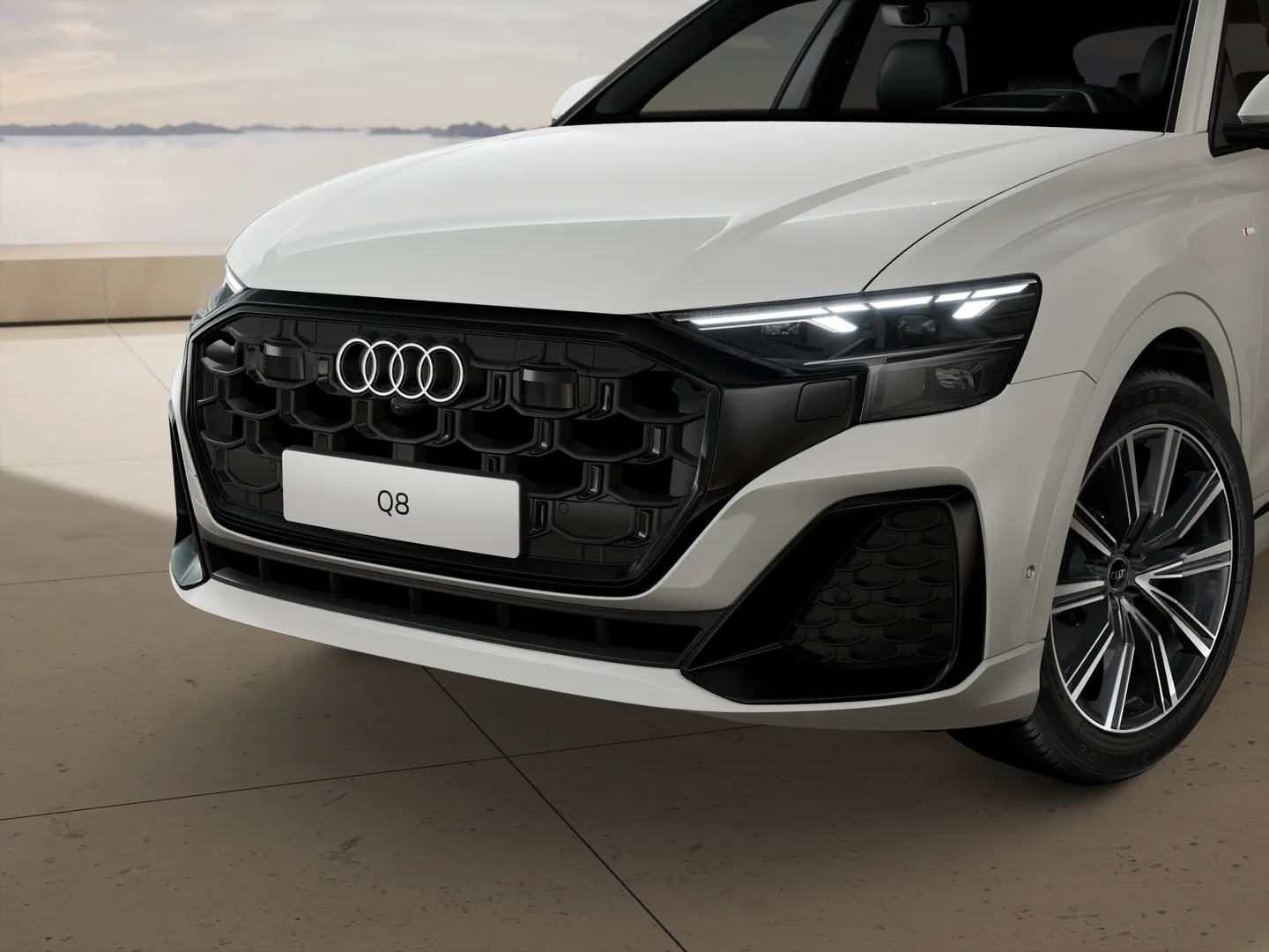 Zdjęcie Audi Q8 SUV TDI quattro 210 kW tiptronic – Ujęcie: reflektory