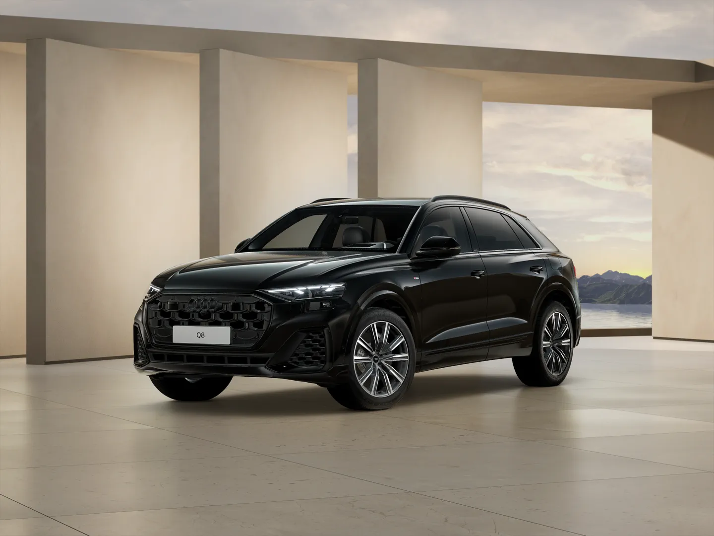 Zdjęcie&nbsp;Audi Q8 SUV TFSI e&nbsp;TFSI e quattro 290 kW tiptronic&nbsp;– Ujęcie: przód 3/4