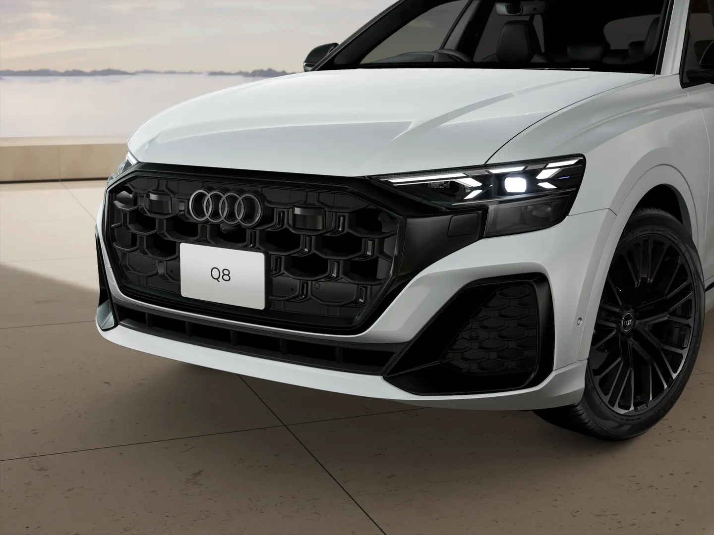 Audi Q8 SUV 50 TDI quattro 200 kW (272 PS) tiptronic ヘッドライト