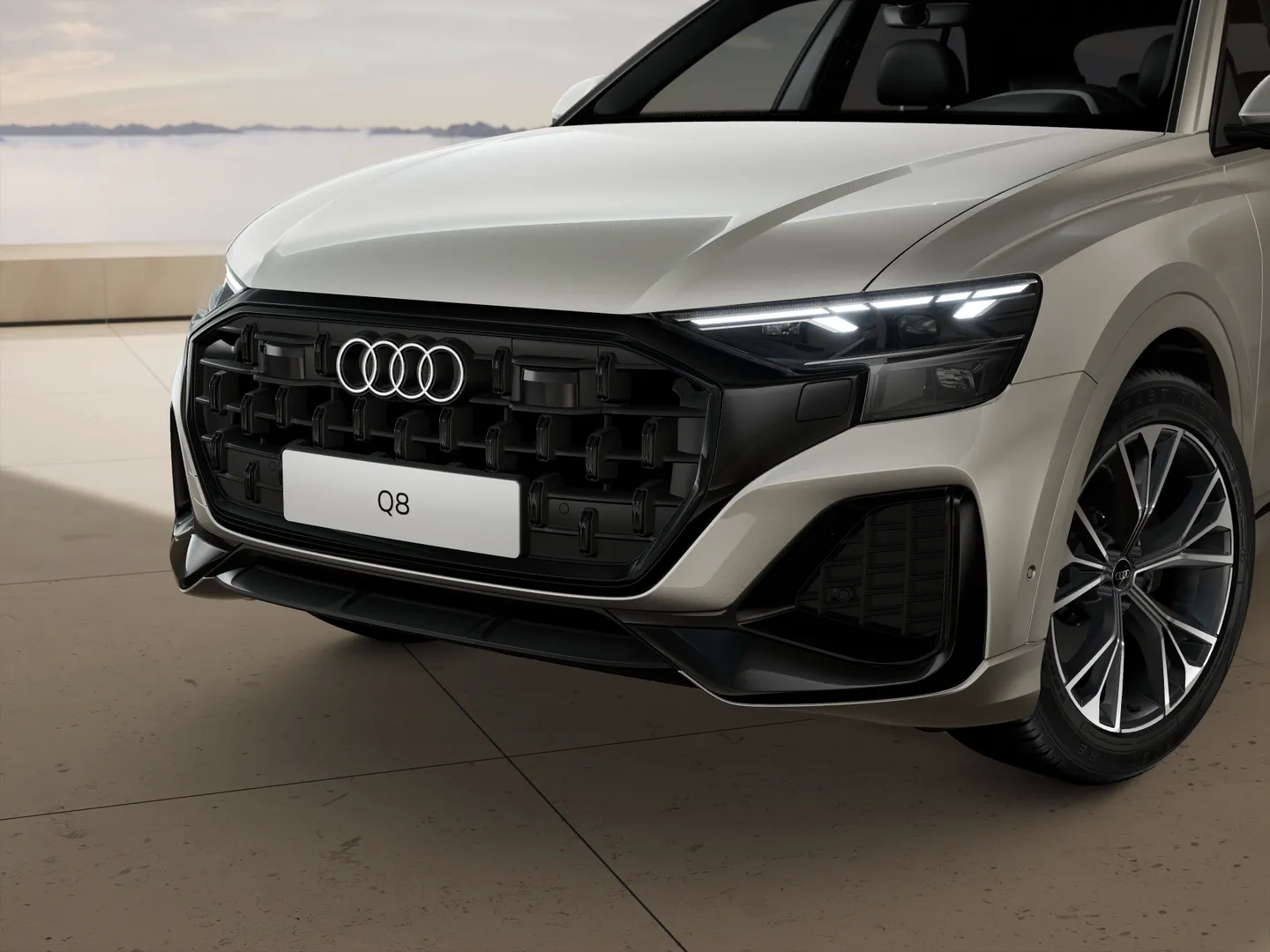 Zdjęcie&nbsp;Audi Q8 SUV&nbsp;TDI quattro 210 kW tiptronic&nbsp;– Ujęcie: reflektory