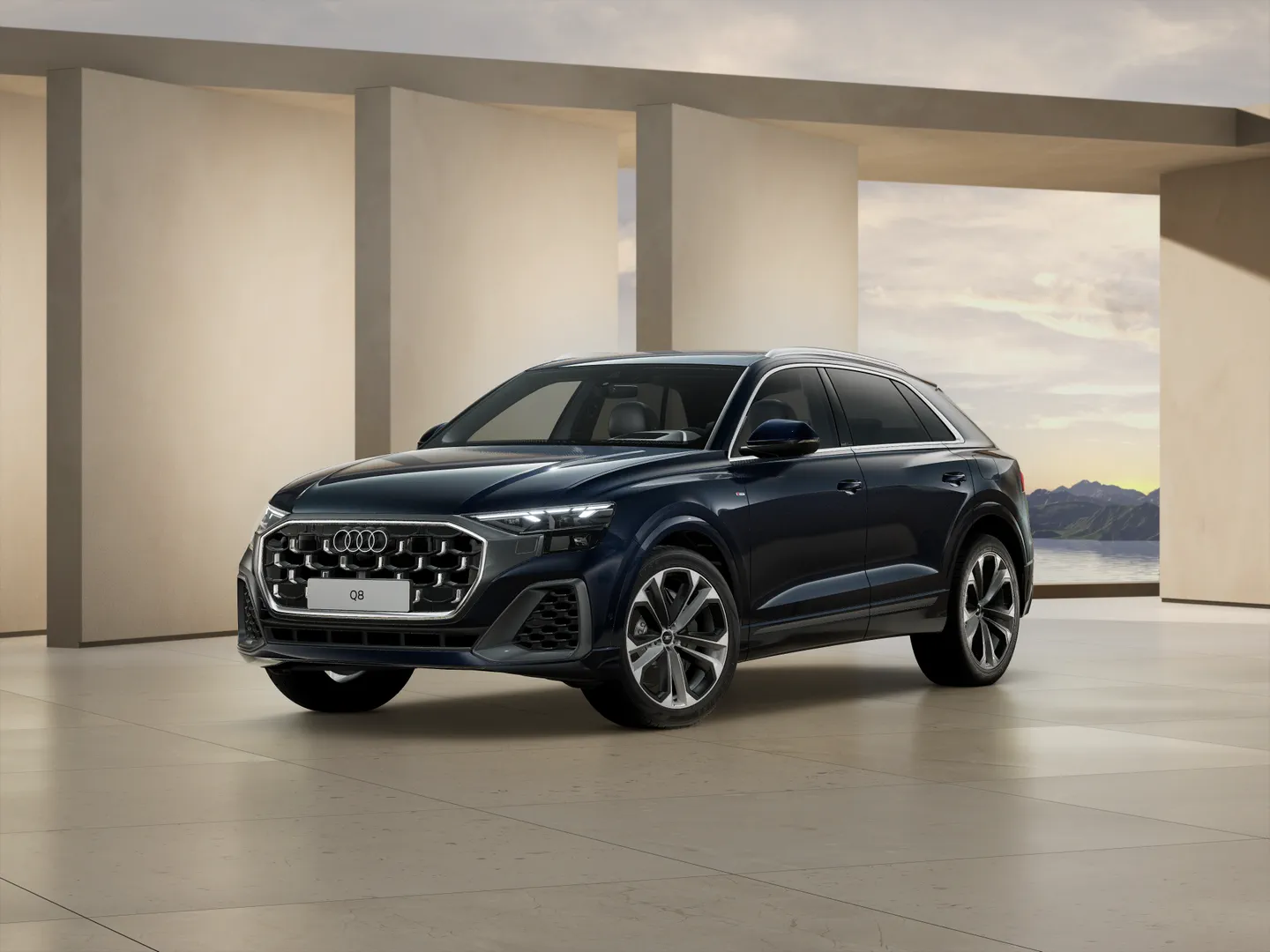 Zdjęcie Audi Q8 SUV TFSI e 55 TFSI e quattro 290(394) kW(KM) tiptronic – Ujęcie: przód 3/4