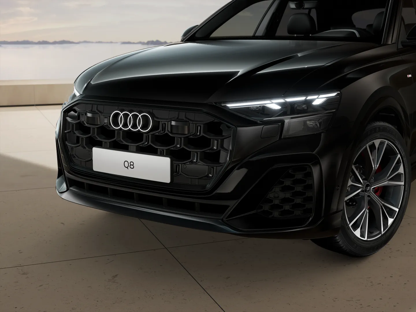 Zdjęcie&nbsp;Audi Q8 SUV TFSI e&nbsp;TFSI e quattro 360 kW tiptronic&nbsp;– Ujęcie: reflektory