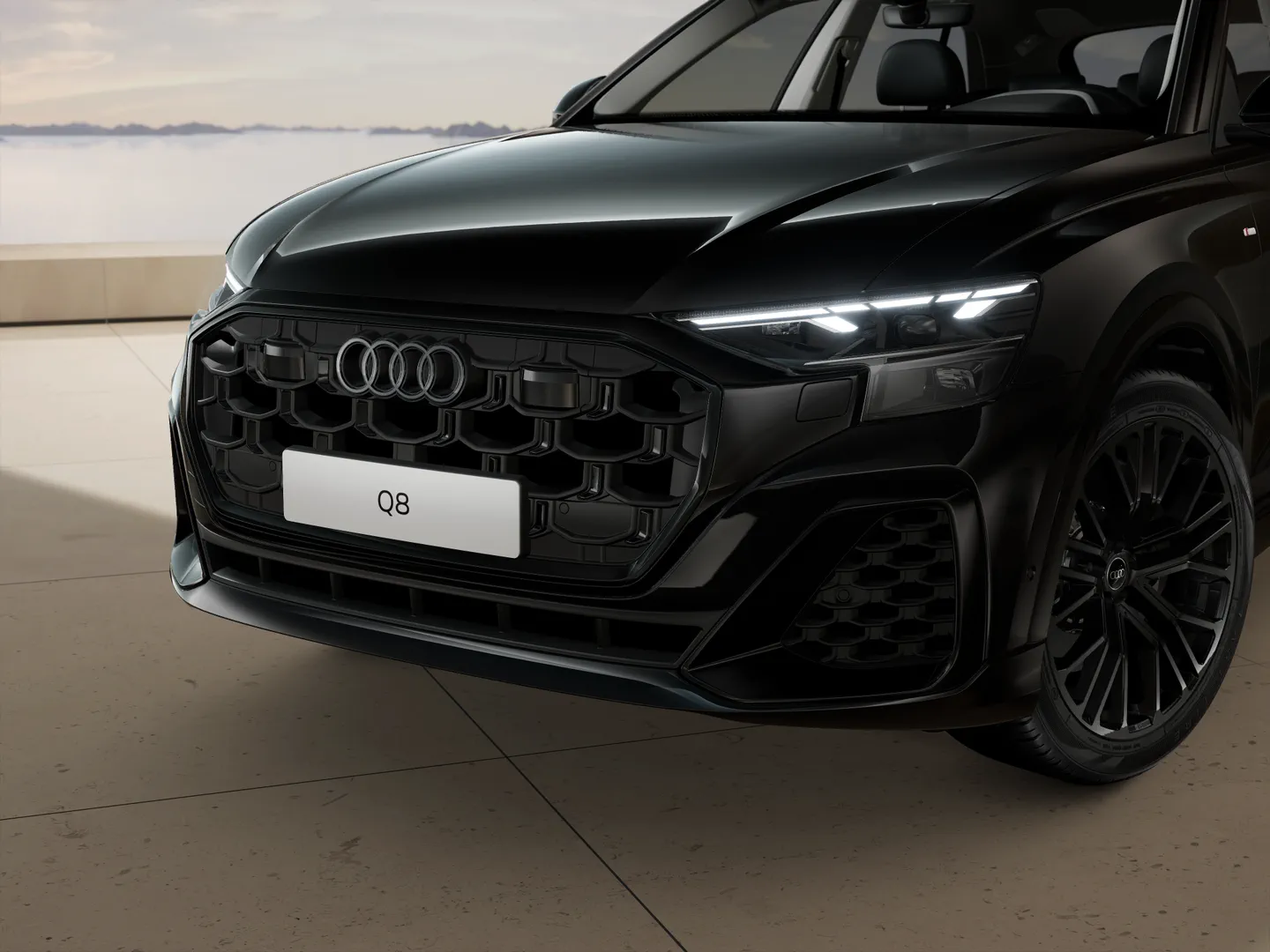Zdjęcie&nbsp;Audi Q8 SUV TFSI e&nbsp;TFSI e quattro 290 kW tiptronic&nbsp;– Ujęcie: reflektory