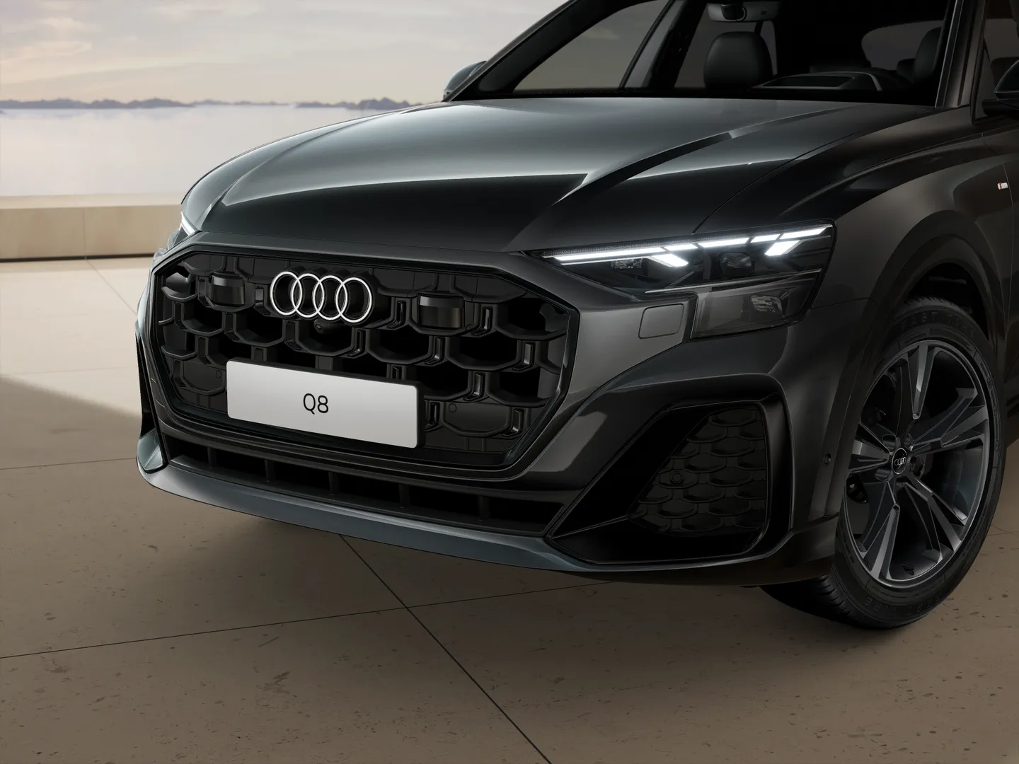 Zdjęcie Audi Q8 SUV TDI quattro 210 kW tiptronic – Ujęcie: reflektory