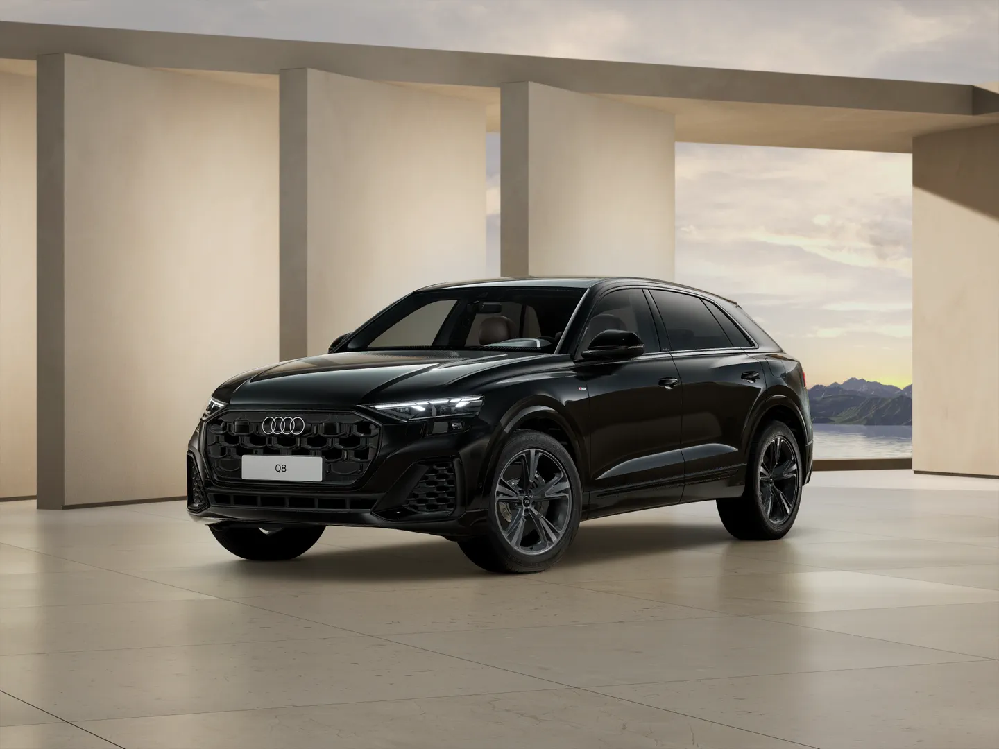 Zdjęcie&nbsp;Audi Q8 SUV TFSI e&nbsp;TFSI e quattro 290 kW tiptronic&nbsp;– Ujęcie: przód 3/4